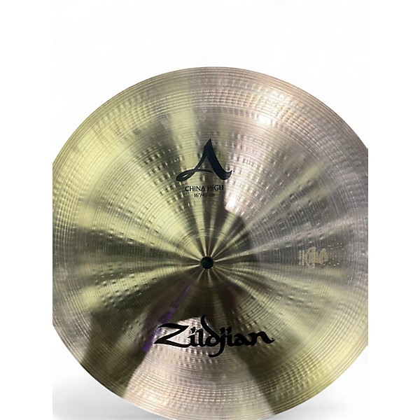 Used Zildjian 16in A Custom China High Cymbal
