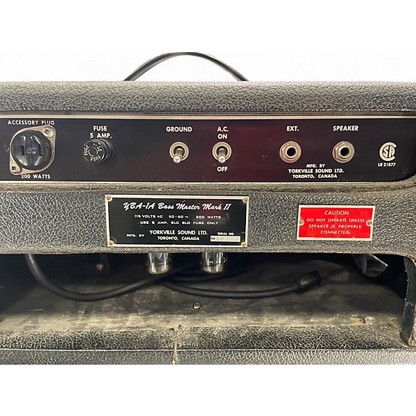 Used Traynor BASS MASTER MKII Tube Bass Amp Head