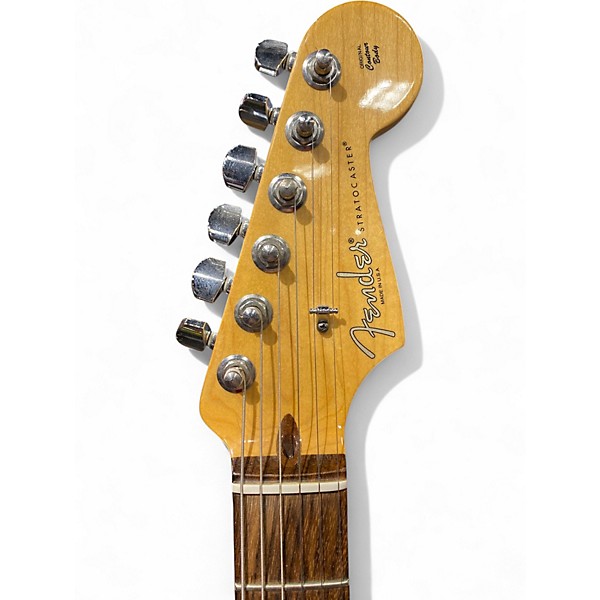 Used Fender USA Pro Stratocaster HSS Crimson Red Trans Solid Body Electric Guitar