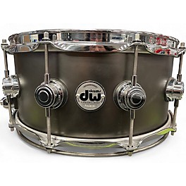 Used DW 6.5X14 Collector's Series Nickel Over Brass Nickel Drum