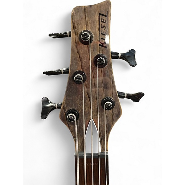 Used Kiesel Vanquish Ash Gray Electric Bass Guitar