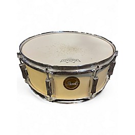 Used Pearl 14X5.5 Vision Series birch Snare Cream Drum