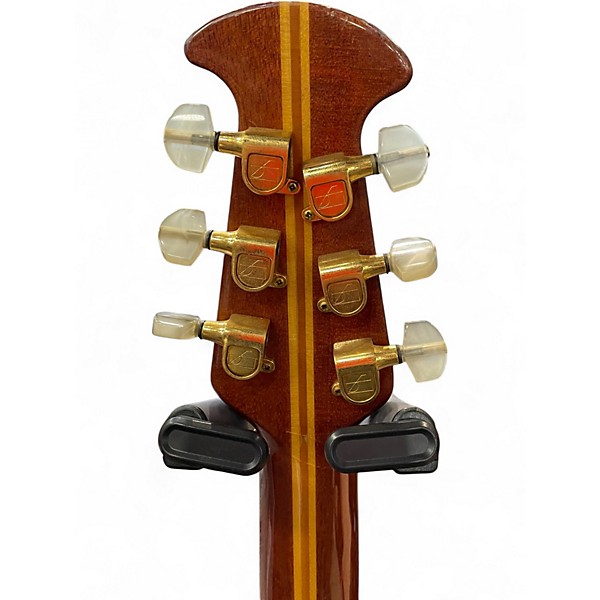Vintage 1977 Ovation 1619-4 Natural Acoustic Electric Guitar