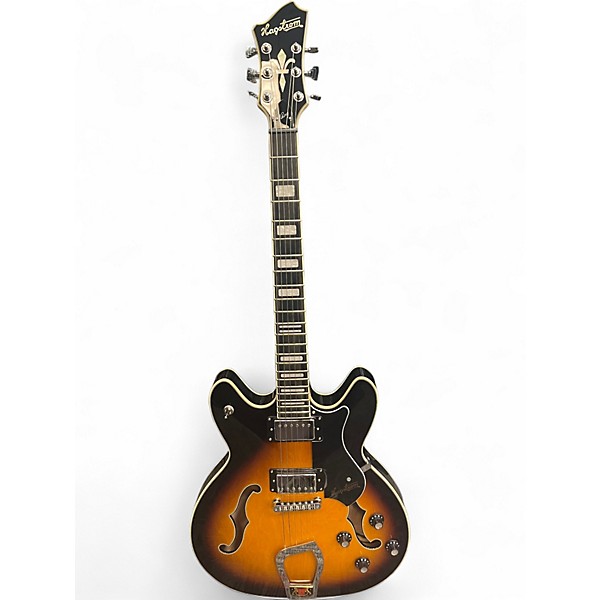 Used Hagstrom VIKING 2 Color Sunburst Hollow Body Electric Guitar