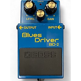 Used BOSS BD2 Blues Driver Effect Pedal