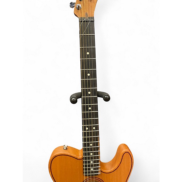 Used Fender American Acoustasonic Stratocaster Mahogany Acoustic Electric Guitar