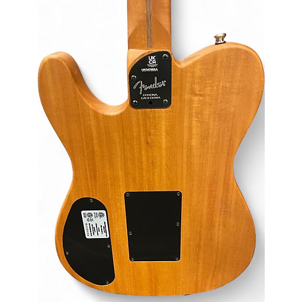 Used Fender American Acoustasonic Stratocaster Mahogany Acoustic Electric Guitar