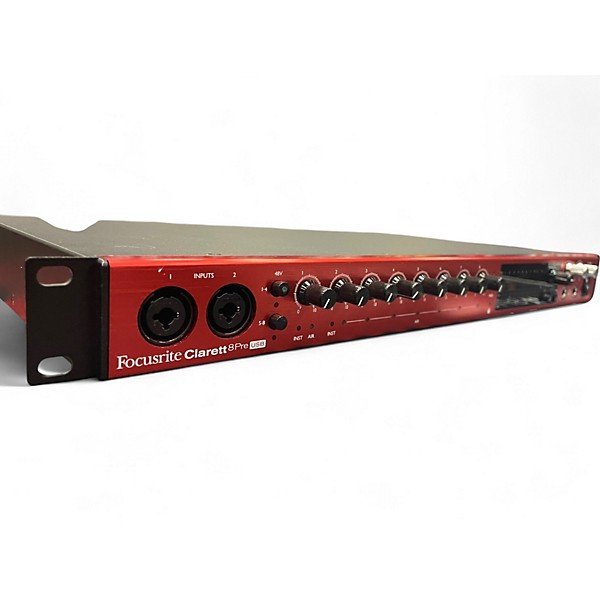 Used Focusrite Clarett 8Pre USB Audio Interface