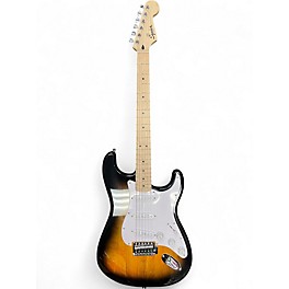 Used Squier Affinity Stratocaster 2 Color Sunburst Solid Body Electric Guitar