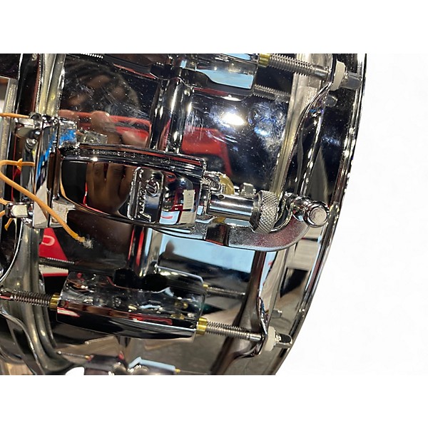 Used Pearl 5.5X14 Sensitone Elite Snare Chrome Silver Drum