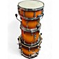 Used Pearl 4 Piece Vision 2 Tone Sunburst Drum Kit