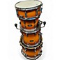 Used Pearl 4 Piece Vision 2 Tone Sunburst Drum Kit