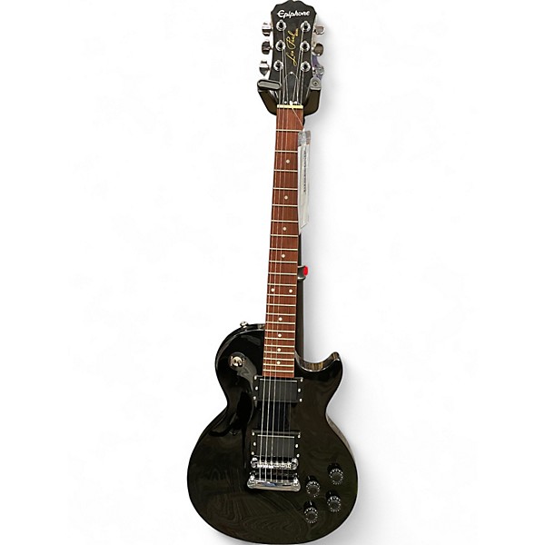 Used Epiphone Les Paul 100 Bolt On Black Solid Body Electric Guitar