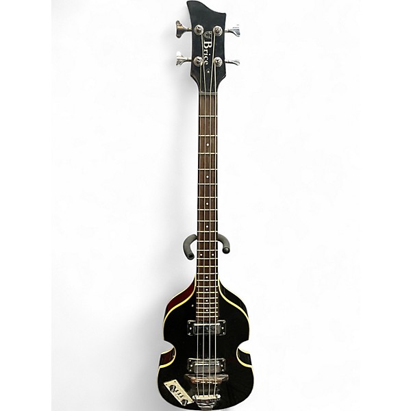 Used Brice Violin Bass black Electric Bass Guitar