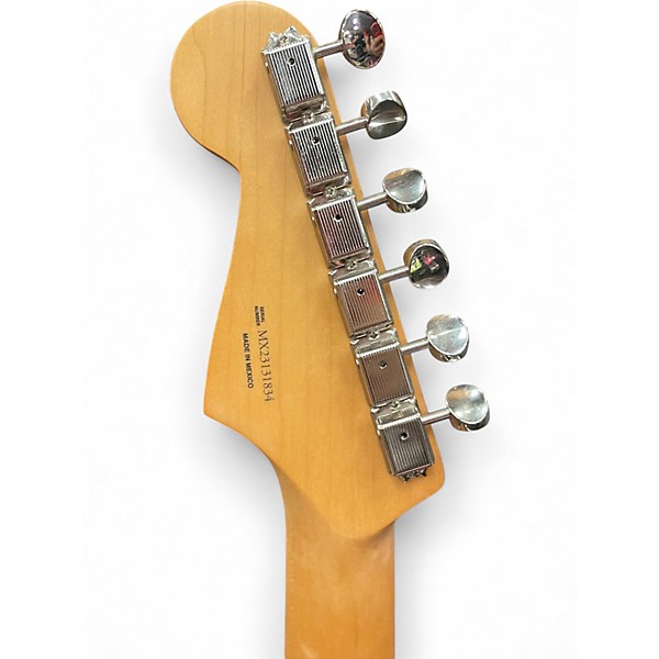 Used Fender H.E.R. Stratocaster Silver Burst Solid Body Electric Guitar