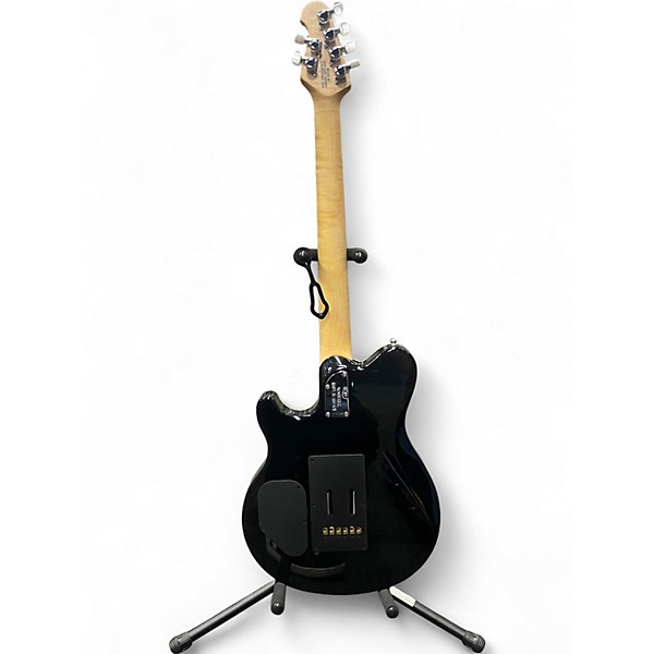 Used Ernie Ball Music Man Axis Super Sport QUILT TOP HONEY POT Solid Body Electric Guitar