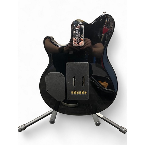 Used Ernie Ball Music Man Axis Super Sport QUILT TOP HONEY POT Solid Body Electric Guitar