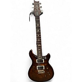 Used 2014 PRS Custom 24 Tremolo Amber Solid Body Electric Guitar