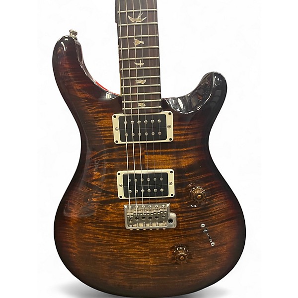 Used 2014 PRS Custom 24 Tremolo Amber Solid Body Electric Guitar
