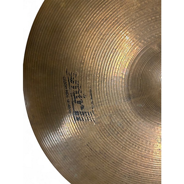 Used Zildjian 18in AMIR II CRASH RIDE Cymbal 38 | Guitar Center