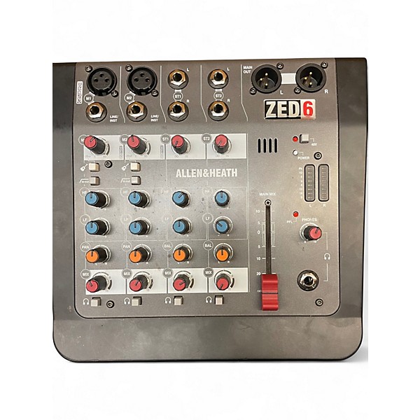 Used Allen & Heath ZED6 Unpowered Mixer