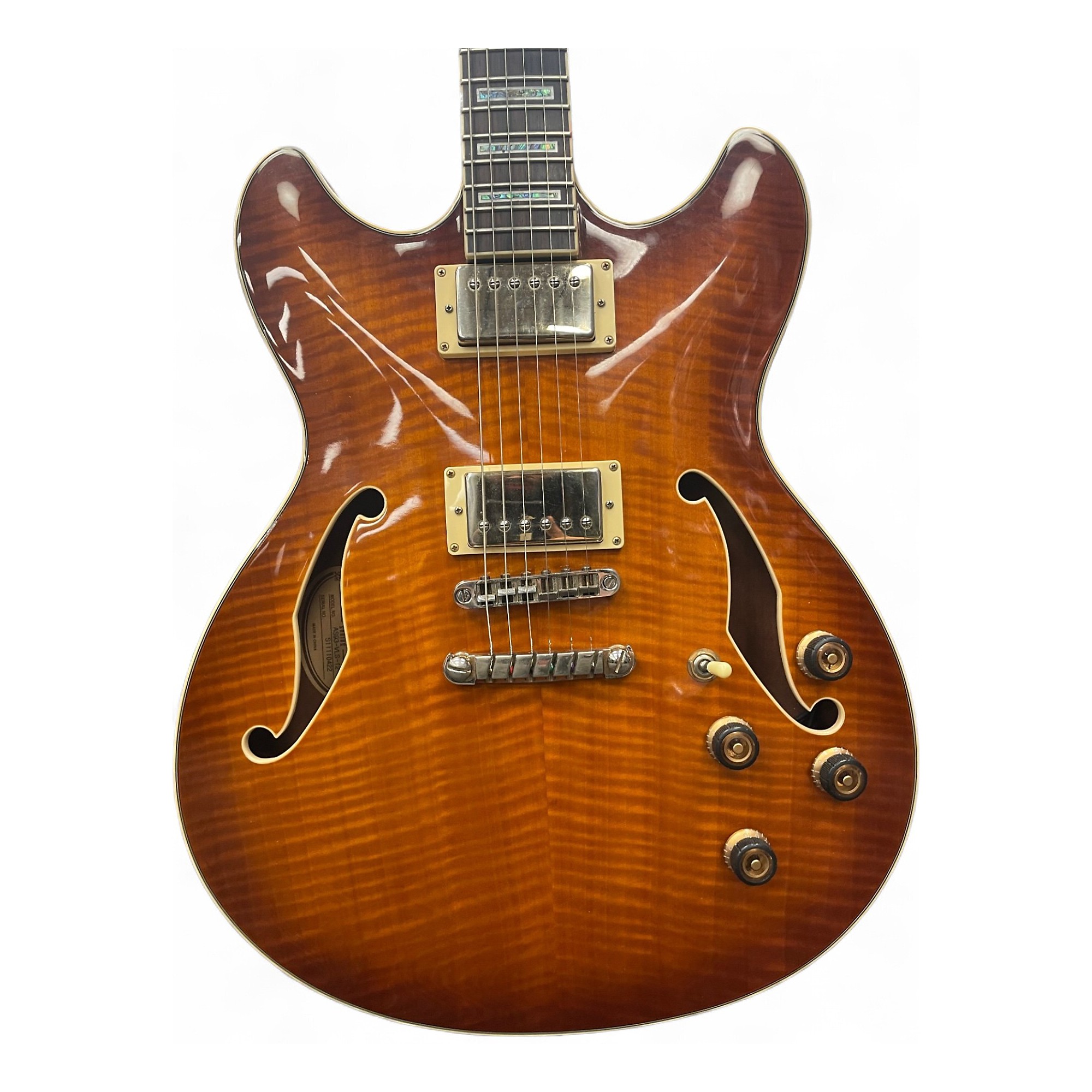 口豪奢 Ibanez Used Used Hollow burst violin AS93-VLS-12-03 Ibanez ギター
