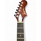 Used Harmony REBEL Silver Solid Body Electric Guitar