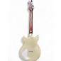 Used Harmony REBEL Silver Solid Body Electric Guitar