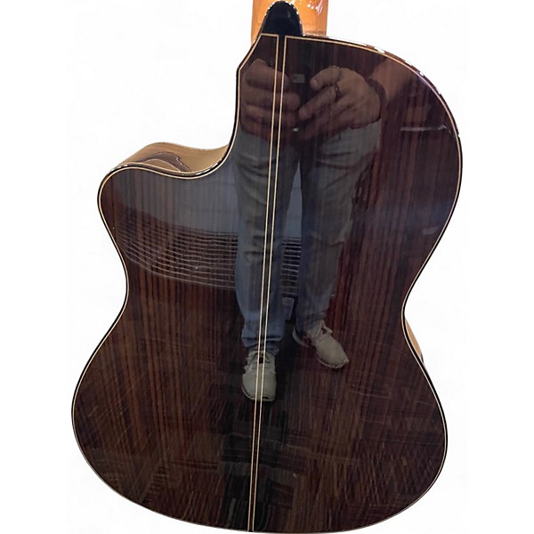 Used Alhambra 9 P CW E8 Natural Classical Acoustic Electric Guitar