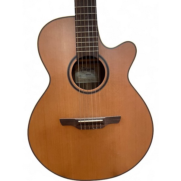 Used Takamine P3FCN Pro Series 3 Natural Classical Acoustic Electric Guitar
