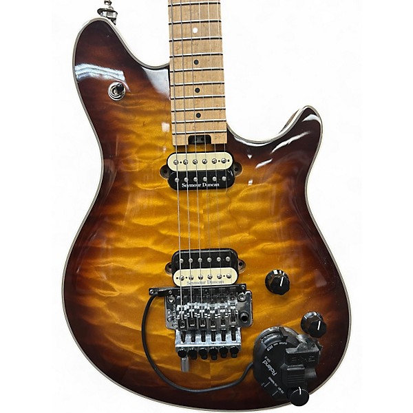 Used 2009 EVH Wolfgang USA trans sunburst Solid Body Electric Guitar