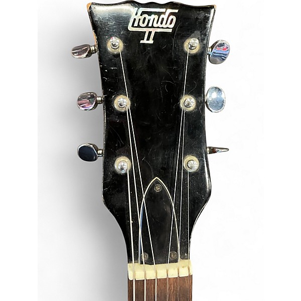 Used Hondo LP Style Mahogany Solid Body Electric Guitar