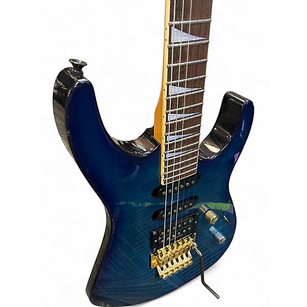 Used Jackson DK2 Pro Dinky Blue Burst Solid Body Electric Guitar