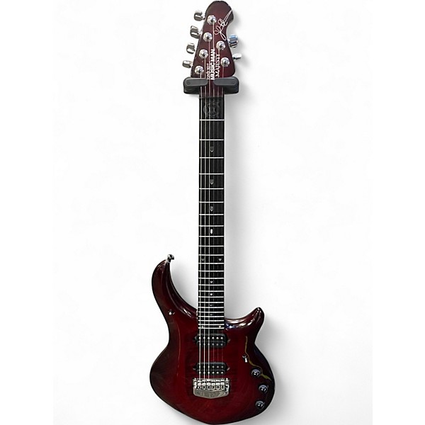 Used Ernie Ball Music Man John Petrucci Majesty 6 RED Solid Body Electric Guitar,New Products : American Fashion Style Bags On Sale