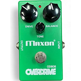 Used Maxon OD808 Overdrive Effect Pedal