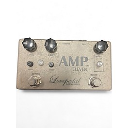 Used Lovepedal Amp Eleven Overdrive Boost Effect Pedal