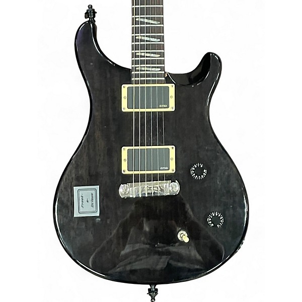 Used PRS Carlos Santana Signature SE Trans Black Solid Body Electric Guitar