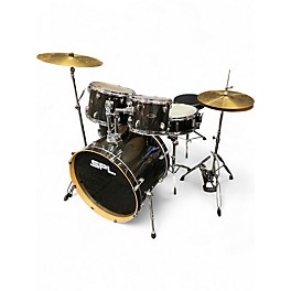 Used SPL 5 Piece UNITY BLACK ONYX SPARKLE Drum Kit