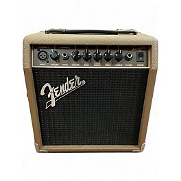 Used Fender Acoustasonic 15 Acoustic Guitar Combo Amp