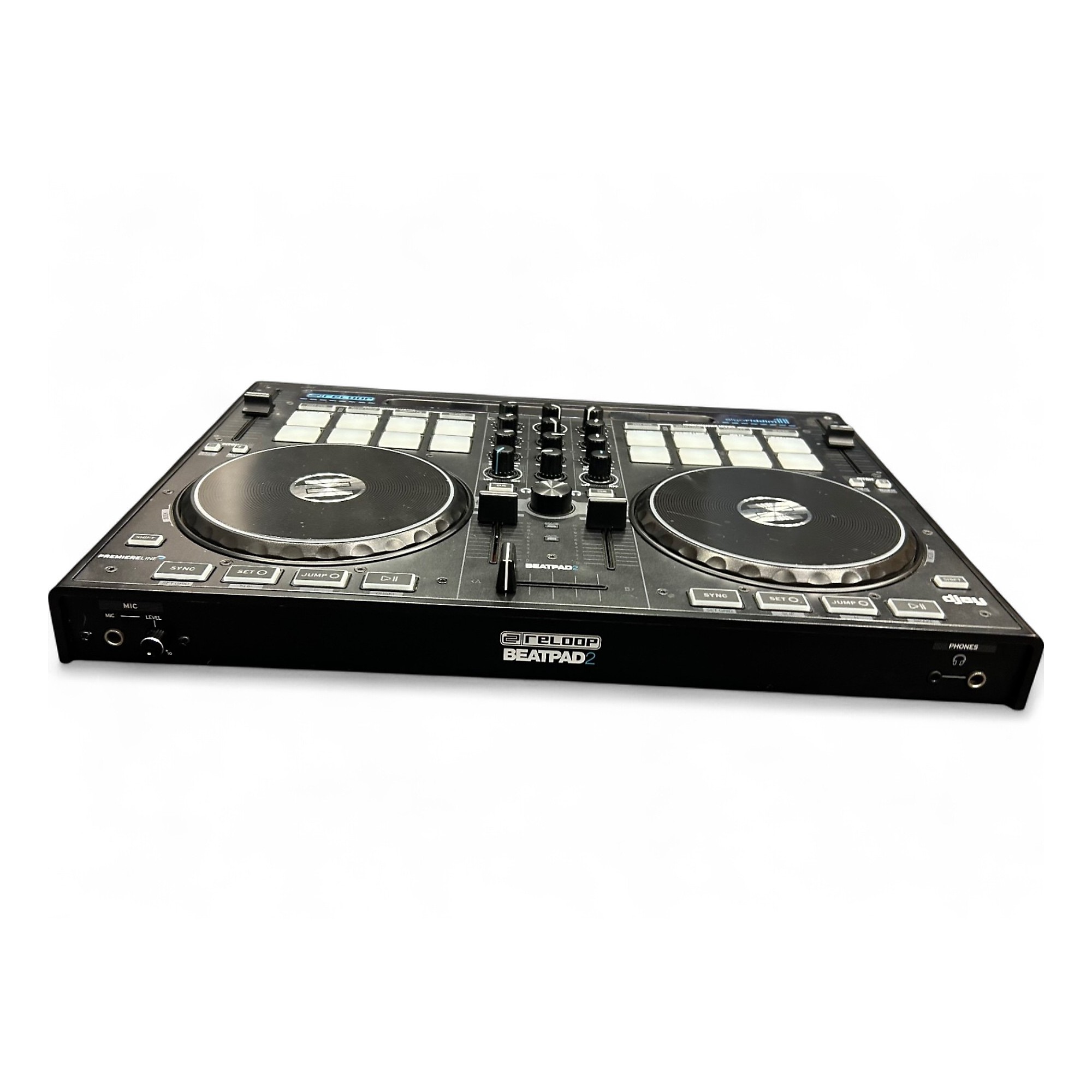 Reloop BeatPad2 DJコントローラー Reloop BeatPad 2 2-deck DJ Controller for Algoriddim DJAY 2