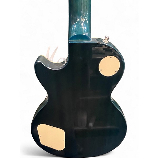 Used Epiphone Les Paul Standard Trans Blue Solid Body Electric Guitar