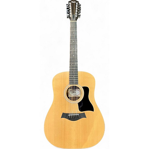 Used 2020 Taylor 150E Natural 12 String Acoustic Electric Guitar