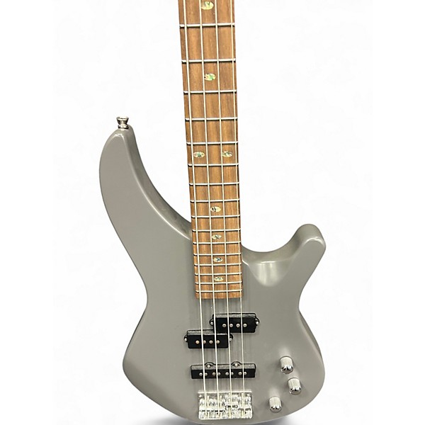 Used Mitchell MB100 Gray Electric Bass Guitar