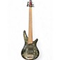 Used Ibanez SR706 6 String Trans Black Electric Bass Guitar thumbnail