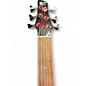 Used Ibanez SR706 6 String Trans Black Electric Bass Guitar