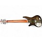 Used Ibanez SR706 6 String Trans Black Electric Bass Guitar