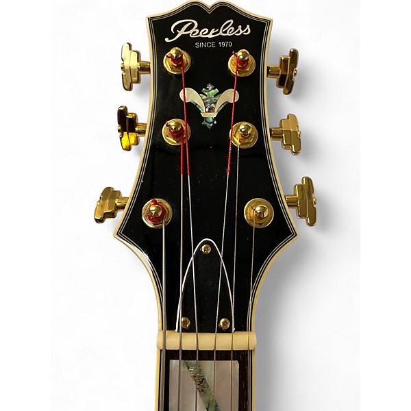 Used PEERLESS MONARCH 2 Color Sunburst Hollow Body Electric Guitar
