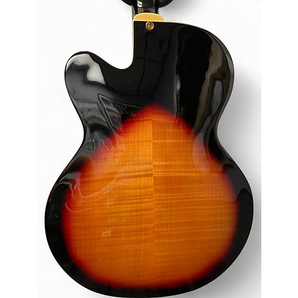 Used PEERLESS MONARCH 2 Color Sunburst Hollow Body Electric Guitar