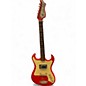 Vintage 1960s Custom Kraft 4165 Ambassador Deluxe  Fiesta Red Solid Body Electric Guitar thumbnail