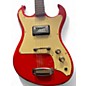 Vintage 1960s Custom Kraft 4165 Ambassador Deluxe  Fiesta Red Solid Body Electric Guitar